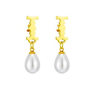 silver jewelry clover earrings silver earring designer earings studs women interlock tb earring luxury jewellery fake earring dangle diamond earrings Chirstmas