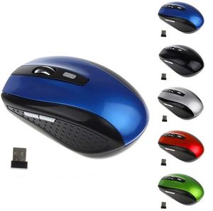 Mouse wireless ottico USB da 2,4 GHz Mouse ricevitore USB 7500 Mouse intelligente a risparmio energetico per tablet, laptop e desktop