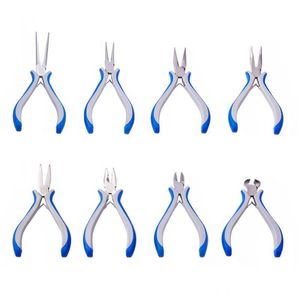 Pliers 8Pcs/Sets Jewelry Sets Tool For Diy Equipments Making Carbonhardened Steel Mti U Beading Drop Delivery Home Garden Tools Hand Dhyhc