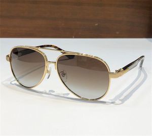 New fashion design pilot sunglasses 8191 exquisite metal frame classic retro shape generous style outdoor uv400 protection glasses