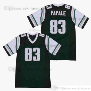 DIYデザインレトロ映画Men's Vince Papale 83 Invincible Jerseysカスタムステッチカレッジフットボールジャージ