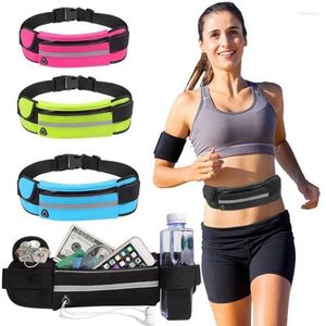 Taillenbeutel Outdoor Sporttasche wasserdichtes Laufen persönlicher unsichtbarer Taschen Fitness Anti-Diebstahl Mobiltelefon Kessel