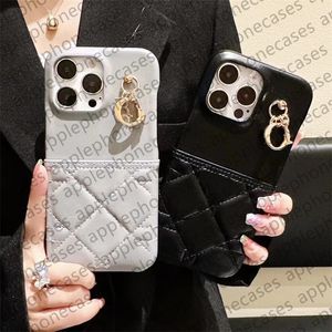 Leder Kartenhalter Handyhülle Designer iPhone Hülle für iPhone 15 Pro Max Hüllen Apple iPhone 14 Pro Max 13 12 13promax 12promax Luxus Wallet Cover Hüllen