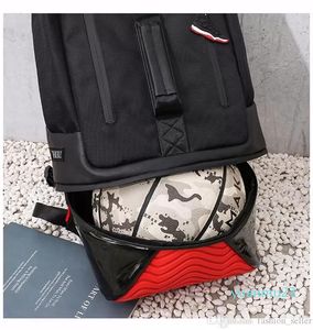 J-4480 Borsa da scuola per adolescenti unisex Zaino da basket 25 Borse a tracolla per adulti da viaggio all'aperto Knaspack249t