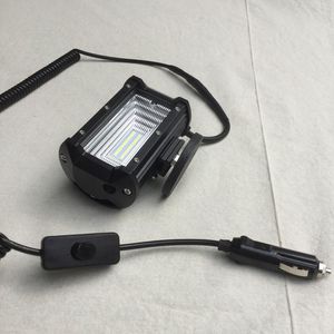 Belysningssystem 12V24V 72W LED -körning Lätt bil Magnetisk sökning Räddning Nödflödet Offroad 4x4 Fog Lamp Outdoor Camp Fishing