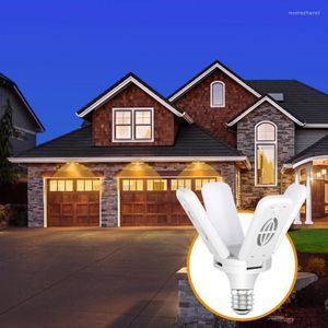 Industrial Led Light Bulb Mini Adjustable Garage Lighting Ceiling Lights Leaf Home Appliance E27 Lamp