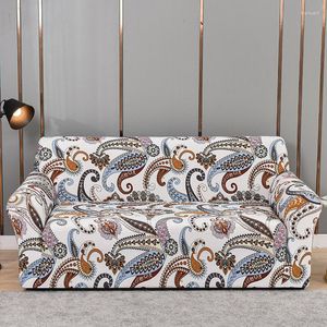 Chaves de cadeira Sofá de estampamento floral elástico para estrias da sala de estar Anti-poeira Anti-poeira Sofás Slipcovers SlipCovers Cover Fundas