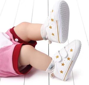 جديد أول مشاة الأطفال الأولاد للجنسين سرير الأحذية الأحذية طفل الأطفال الصغار الفتيات مشاة أحذية المبتدئين الصغار 0-18M A09