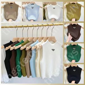 Tasarımcı Kadın Yelek T-Shirt Sweater Kadın Sweaters Bahar Güz Gevşek Mektup Yuvarlak Boyun Külot Örgü Çeliş