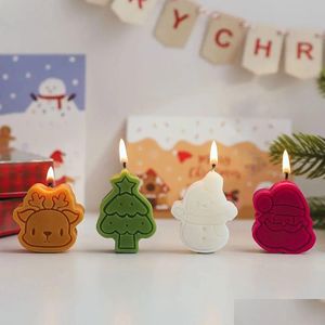 Ljus julklappar aromaterapi grossist snögubbe pepparkakor man kreativ doft present set au04 droppleverans hem trädgård dhaln