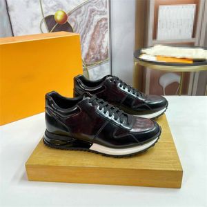 Luxury Designer Casual Shoes New Men's Runaway Sneaker Eclipse Shoes Denim Black Best Quality Leather Run Away Red Transucent Sneaker Mens Size With Box