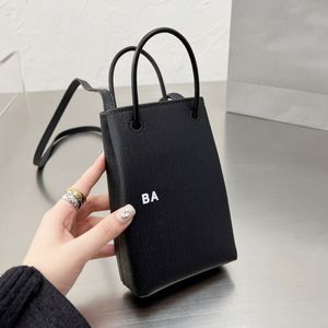 Herren-Mini-Handytaschen, Umhängetasche, Designer-Tasche, luxuriöse Umhängetaschen, Smartphone, Herren-Umhängetasche, schlichtes Krokodilleder 5A