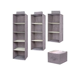 Storage Boxes Bins Creative household items hanging closet drawer underwear classification storage wall closet cabinet finishing rack 230410