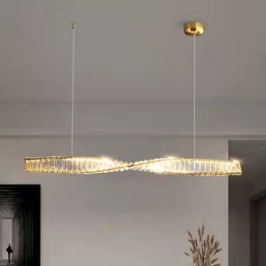 Indoor Chandelier Indoor Bedside Bedroom Wall Lamp Luxurious Golden Glossy Crystal Irregular LED Ceiling Pendant Lighs
