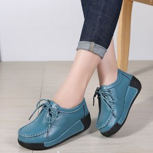 Dance Shoes Women Flats Comfortable Loafers Shoes Woman Breathable Leather Sneakers Women Fashion Black Soft Casual Shoes Female 230411