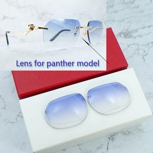 Polygon Lens For 1130 And 1200 Panther Style , Replacement Lenses For Sunglasses Colored Lenses With Hole (Lens Only)