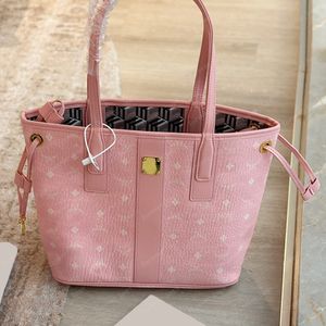 2023 Designer handbag For Women Fashion Womens tote Shoulder Bag M Launches New Small Shopping Bag Cherry Blossom Powder Mother Bun