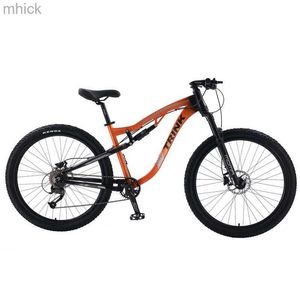 バイクペダルサスペンション自転車27.5キット12スピードMTB 9スピードマウンテンバイクソフトテールフレーム自転車42チューブアルミニウム合金ロックアウトフロントフォーク3M411