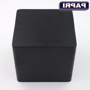 Freeshipping 150*140*140mm أسود خمر أنبوب الصوت Hifi DIY أنبوب AMP الحديد المعدني Triod Transformer مربع حماية العلبة 1PC BSNI