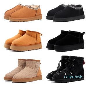 stivali pantofola australia soffici pantofole con plateau graffi stivali invernali in lana classici casual da donna