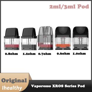 Vaporesso XROSシリーズPOD 2ML/3MLカートリッジ0.6OHM 0.7OHM 0.8OHM 1.0OHM 1.2OHM XROS 3 Mini Kit SSS Tech Anti Leaking System