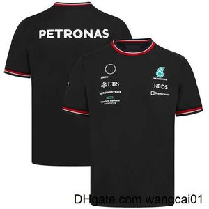 T-shirt da uomo Borse da sera per Mercedes Ben Racing Team Keto F1 Stagione 2023 Petronas Motorsport T-shirt da uomo casual traspirante a maniche corte estate 4113