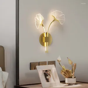 Vägglampor nordiska led lampa interiör belysning levande sängplats sovrum soffa hall modern fixtur hem dekoration ljus sconces