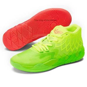 MB.01 Herren-Basketballschuhe Rick und Morty zu verkaufen 2023 Top LaMelos Buzz City Black Blast Queen Citys Rock Ridge Red Not From Here Sport-Turnschuhe mit Box Szie 36-46MB.01