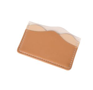 Damen-Herren-Kartenhalter-Geldbörse Sells klassische Kartentasche aus Leder im Designer-Stil mit Geschenkbox 423291