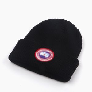 Factory spot wholesale online celebrity explosions solid color knitted hats thick warm wool hats for foreign trade in autumn and winter.