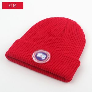 Factory Direct all'ingrosso straniero all'ingrosso Nuovo marca a maglia Cappello di lana cappello freddo Hat invernale Spesso bordo per il commercio estero.