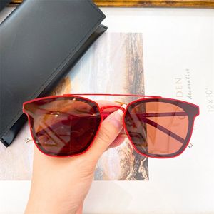 Sonnenbrille beliebte Designer Damenmode Retro Cat Eye Form Rahmenbrille Sommer Freizeit wilder Stil UV400-Schutz kommt mit Etui und Box