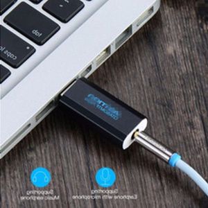 Бесплатная доставка USB внешняя звуковая карта USB к разъему Aux 35 мм адаптер для наушников с микрофоном без внешнего привода для PS4 ПК Компьютер Ноутбук Ldwqc