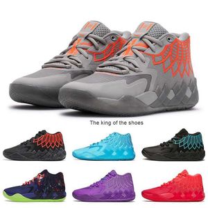 2023MB.01 Shoesog Basketball Shoes 40-46 Tamanhos US 7.5-12 Sapatos masculinos MB.01 Lamelo Ball Queen City Basketball Sapato Buzz City Rick e Morty Sneakers Designers