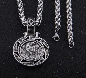 Anhänger Halsketten Odin Bär Wolf Rabe Talisman Amulett Wikinger Halskette Wicca Vogel Schmuck Knoten Runen Neckless Wiccan Pagan Männer Wom1388383