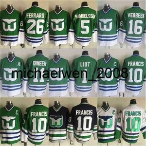 Weng Jerseys 1 Mike Liut 5 Ulf Samuelsson 10 Рон Фрэнсис 11 Кевин Дайнен 16 Патрик Вербек 26 Рэй Ферраро Джерси