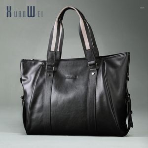 Портфели мужская сумочка компьютерная сумка высококачественная кожаная портфель на плече