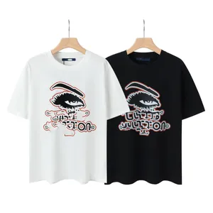 2023 Mens Designers T Shirt Man Womens tshirts Designer With Letters Print Short Sleeves Summer Shirts Men Loose Tees cotton Tshirts Asian size xs-l L&V.sc03