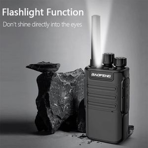 Andra sportartiklar Baofeng Mini BFV8 Walkietalkies Tvåvägs HAM CB Radio Portable Outdoor Hunting Handheld UHF HF Transceiver Walkie Talkie 18 KM GHJRT 231110