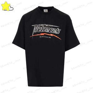 Camisetas masculinas 23sss Orange Black Hi-Speed ​​Camise