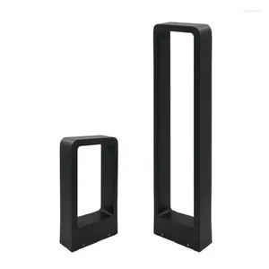 Garden Lawn Lamp Modern Aluminum Pillar Light Outdoor Courtyard Villa Landscape Bollards