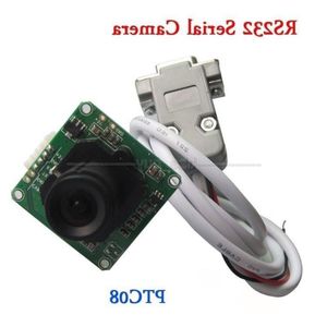 Freeshipping PTC08 RS232 Modulo telecamera seriale RS232/TTL CMOS 1/4 pollice DC 5V Dkcqo