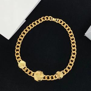 18k Gilded choker Necklace Bracelet Lion Classic Necklace Brand Jewelry Designer Party Wedding Gift