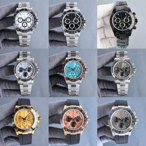 Relógio masculino de luxo 40mm U1 automático mecânico ouro safira cristal designer relógio 904L aço inoxidável panda dial Montre De Luxe relógios dhgates relógio jason 007