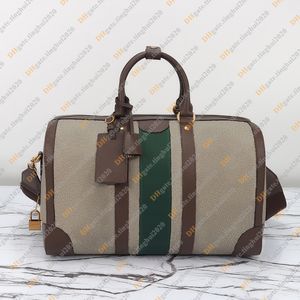 Unisex Designer -Taschen Ophidia Bag Duffel Bag Reisetasche Tasche Handtasche Umhängetaschen Crossbody Messenger Bag Top Spiegel Qualität 724642 Beutelasche