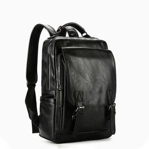 Simple Design Men's Backpack Fashion Brand Large-capacity Backpacks Men Casual Business Student Schoolbag Computer Travel Bags 230411