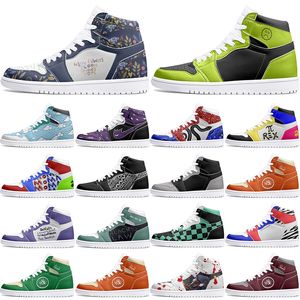 Neue Winter-Maßgeschneiderte Schuhe 1s DIY-Schuhe Basketball-Schuhe Dämpfungsmänner 1Damen 1 Anime-Charakter Maßgeschneiderte personalisierte Trend-vielseitige Outdoor-Schuhe