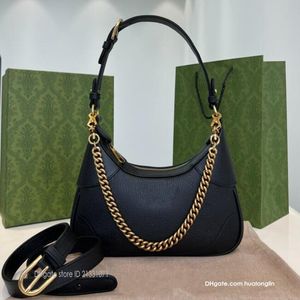 Borse da donna designer di lusso borsetta per spalle in pelle genuina con box borse ladies ragazze hobo