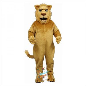 2024 Halloween Leslie Lion Mascot Costumes Carnival Hallowen presenter Vuxna Fancy Party Games outfit Holiday Celebration Cartoon Character Outfits