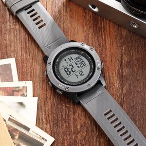 Нарученные часы мода Ohsen Hombre Мужские цифровые часы 5ATM Dive Man Mens Sports Grey Hocks Watch Reloj Masculino 230410